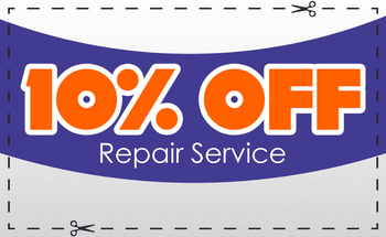 10% Off Coupon on repair service by Crandall Heating and Air 